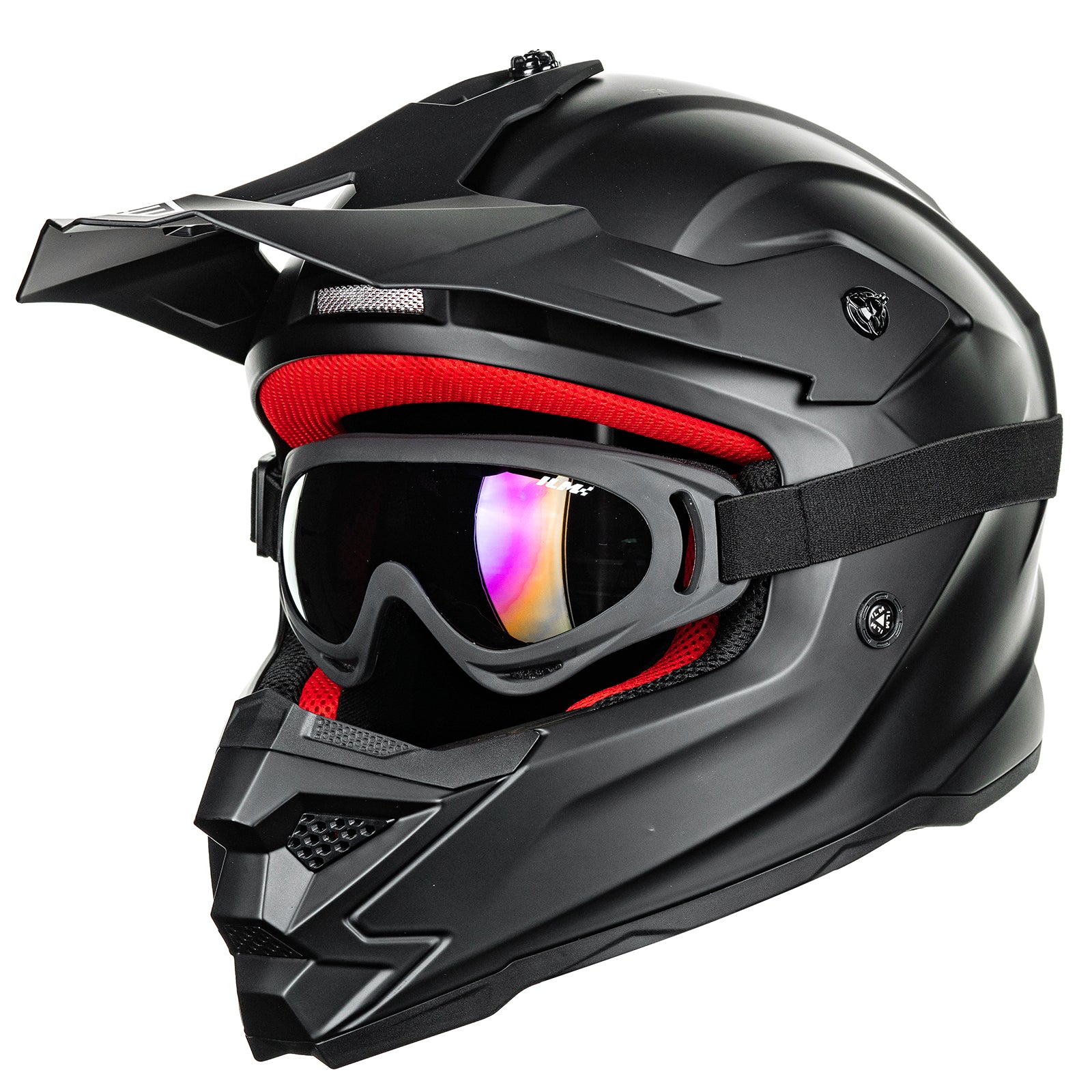 ILM - Z705 - Matte Black (barnahjálmur)