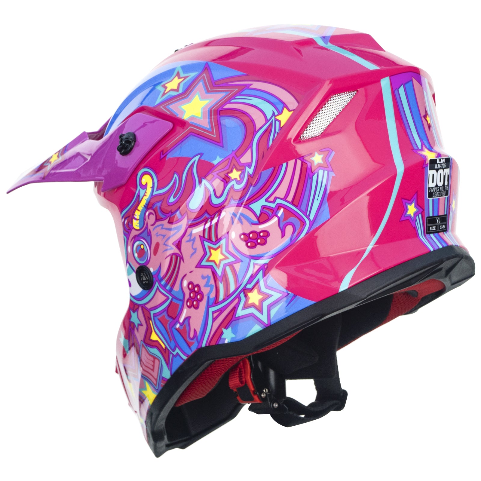 ILM - Z705 - Starlight Pony (barnahjálmur)