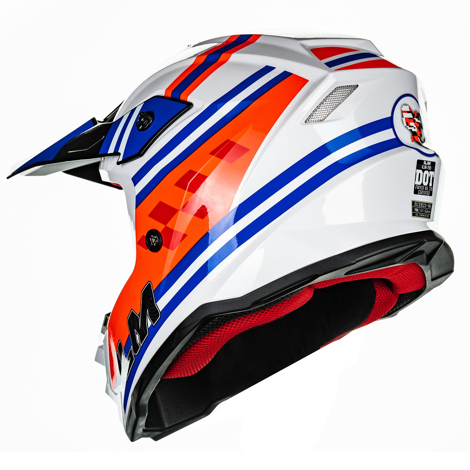 ILM - Z705 - Classic Racer (barnahjálmur)