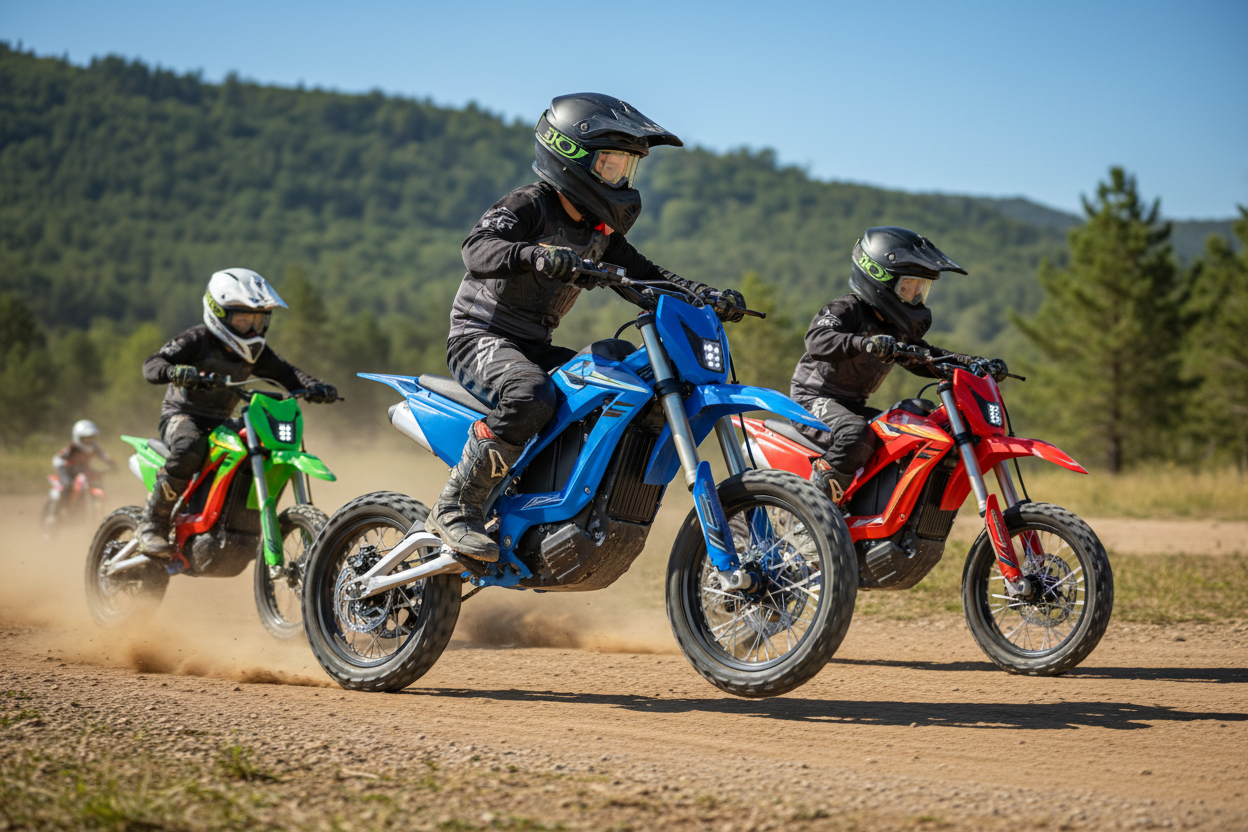 Electric motorcross bikes for kids